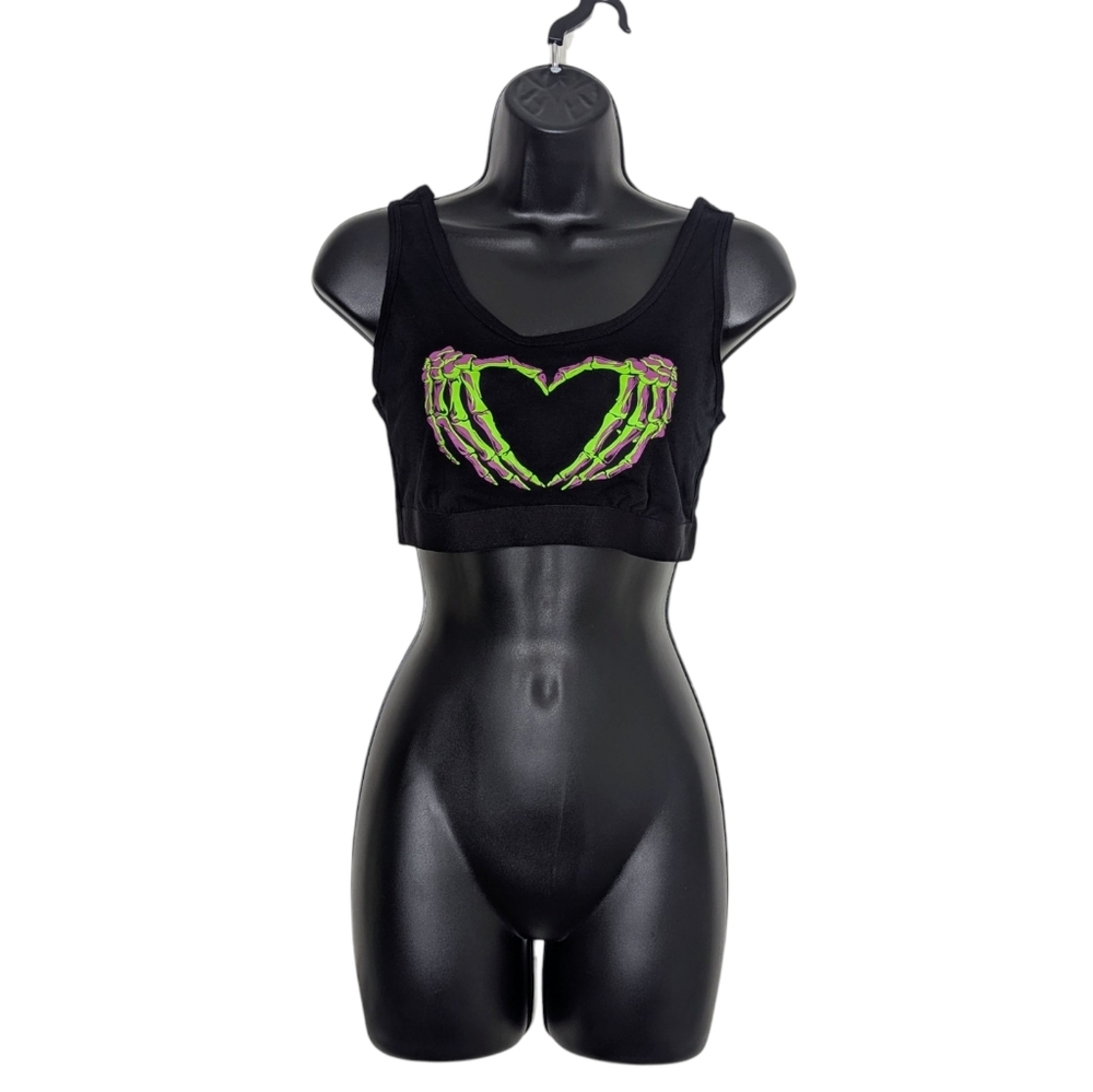 Torrid Skeleton Heart Bralette